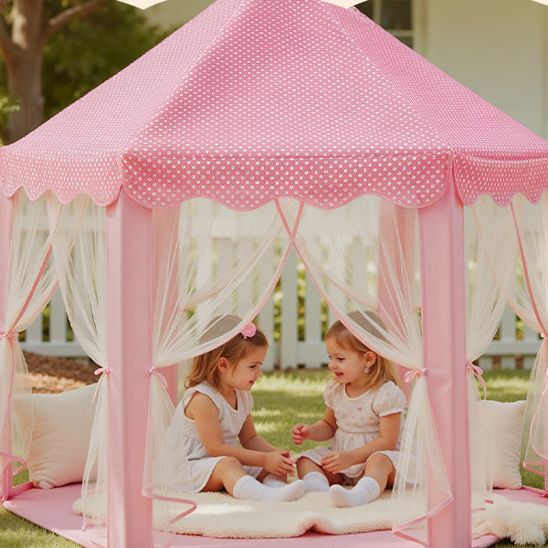 Carpa Castillo de Ensueño MagicKids™ (Gratis luces decorativas)