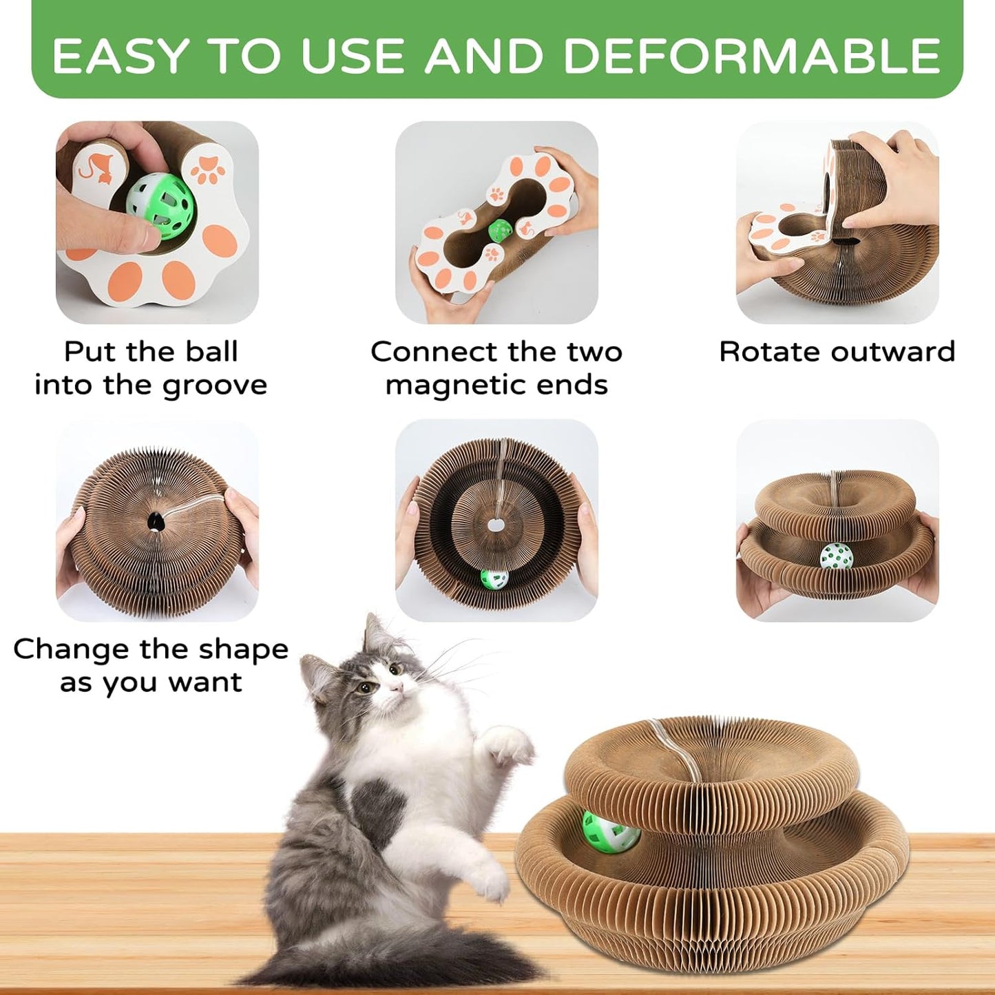 Rascador Multiforma para Gato ScratchLux