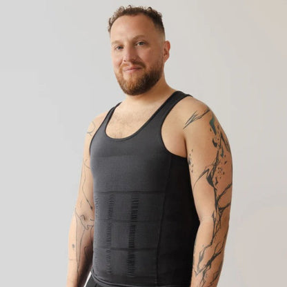 Camisilla de Compresión POWERMAN™ (Moldeado discreto, resultado inmediato)