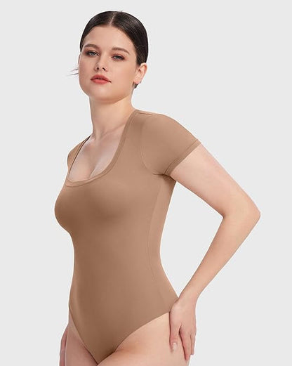 Body Moldeador manga corta BeautyFlex (Define sin apretar)