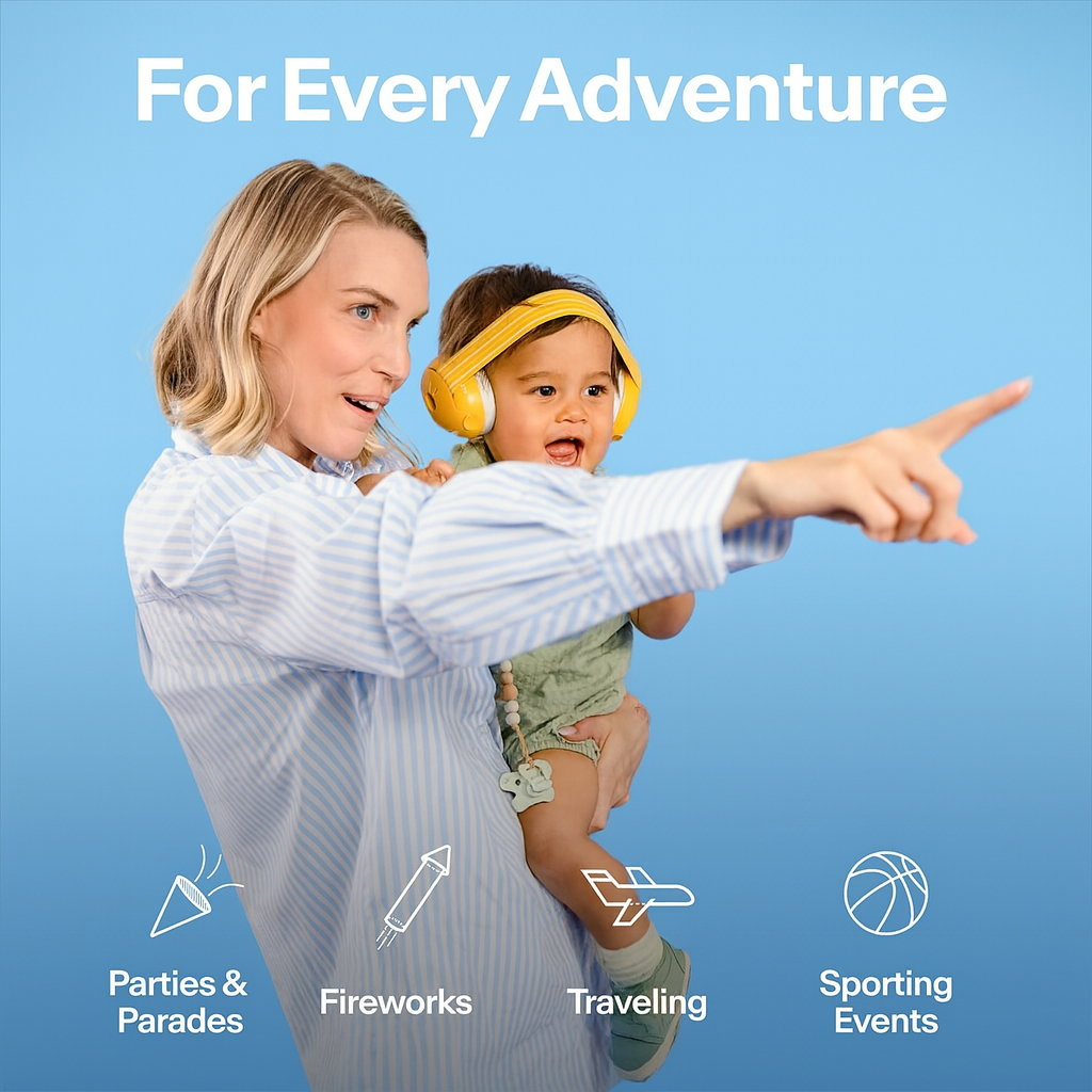 Audifonos Cancelacion de Ruido BABYQUIET™ (Protección auditiva para bebés)