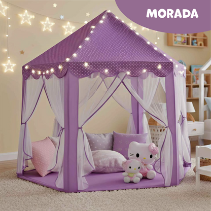 Carpa Castillo de Ensueño MagicKids™ (Gratis luces decorativas)